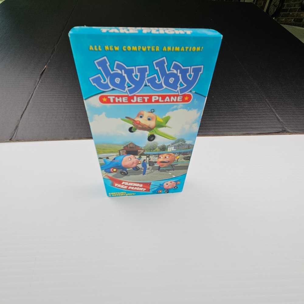 Jay Jay the Jet Plane Friends Take Flight VHS 2002 Columbia TriStar 08284 Kids